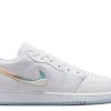 Jordan 1 Low SE GS 'Glitter Swoosh'
