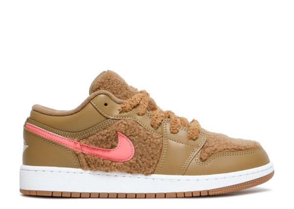 Jordan 1 Low Utility GS 'Teddy Bear'