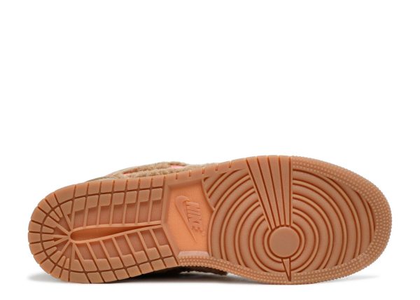 Jordan 1 Low Utility GS 'Teddy Bear'