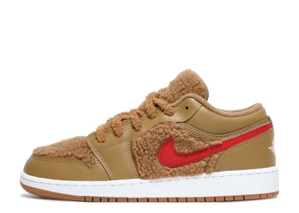 Jordan 1 Low Utility GS 'Teddy Bear'