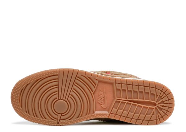 Jordan 1 Low Utility GS 'Teddy Bear'