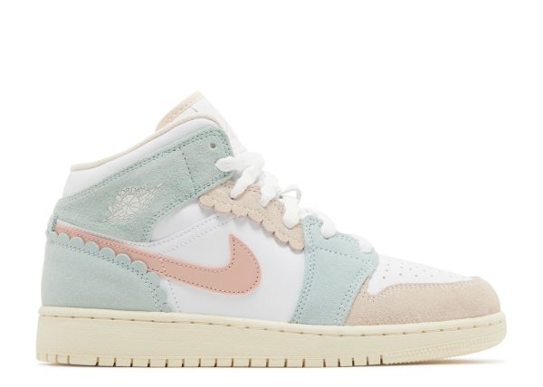 Jordan 1 Mid SE GS 'Scalloped Edge'