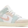Jordan 1 Mid SE GS 'Scalloped Edge'