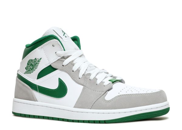 Jordan 1 Mid SE 'Grey Pine Green'