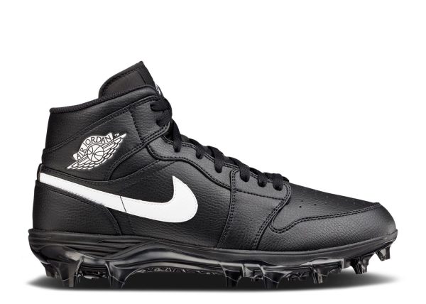 Jordan 1 Mid TD Cleat 'Black' 2023