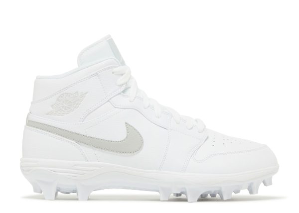 Jordan 1 Mid TD Cleat 'Grey Fog'