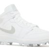 Jordan 1 Mid TD Cleat 'Grey Fog'