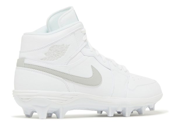 Jordan 1 Mid TD Cleat 'Grey Fog'