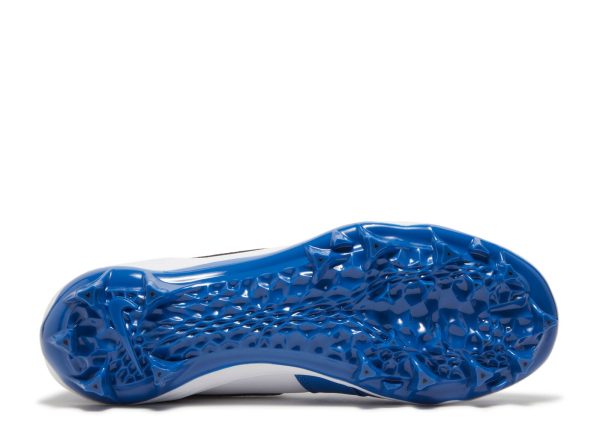 Jordan 1 Mid TD Cleat 'White Black Royal'