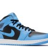 Jordan 1 Mid 'University Blue Black'
