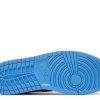 Jordan 1 Mid 'University Blue Black'