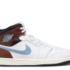 Jordan 1 Retro Mid SE 'Brown Blue Grey'