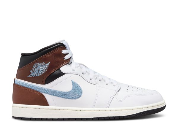 Jordan 1 Retro Mid SE 'Brown Blue Grey'