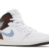 Jordan 1 Retro Mid SE 'Brown Blue Grey'