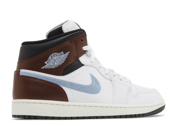 Jordan 1 Retro Mid SE 'Brown Blue Grey'