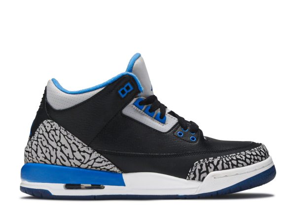 Jordan 3 Retro BG 'Sport Blue'