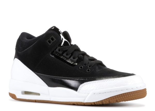 Jordan 3 Retro GS 'Black White'