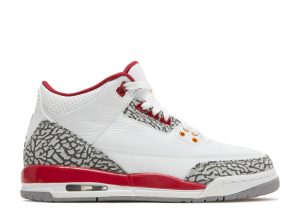 Jordan 3 Retro GS 'Cardinal Red'