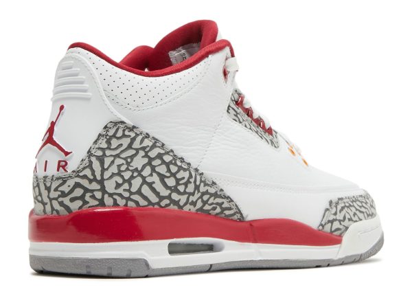 Jordan 3 Retro GS 'Cardinal Red'