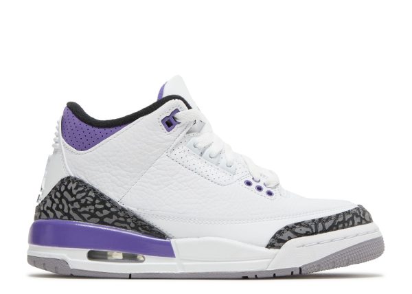 Jordan 3 Retro GS 'Dark Iris'