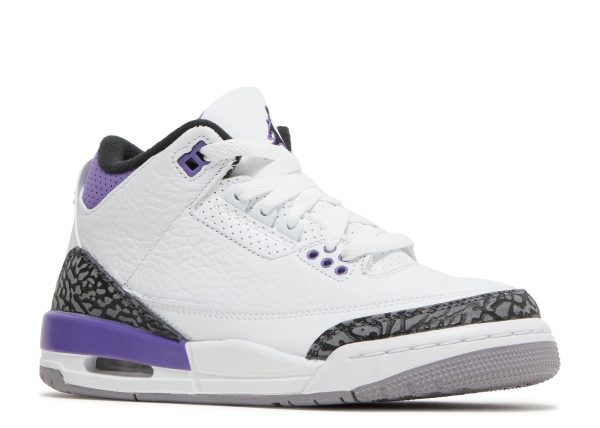 Jordan 3 Retro GS 'Dark Iris'