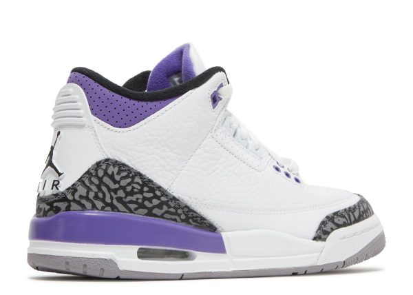 Jordan 3 Retro GS 'Dark Iris'