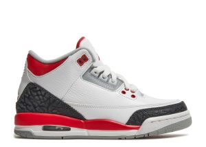 Jordan 3 Retro GS 'Fire Red' 2013