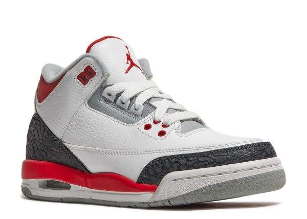 Jordan 3 Retro GS 'Fire Red' 2013