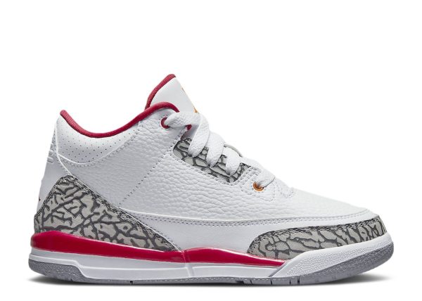 Jordan 3 Retro PS 'Cardinal Red'