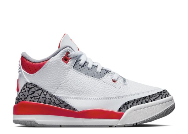 Jordan 3 Retro PS 'Fire Red' 2022
