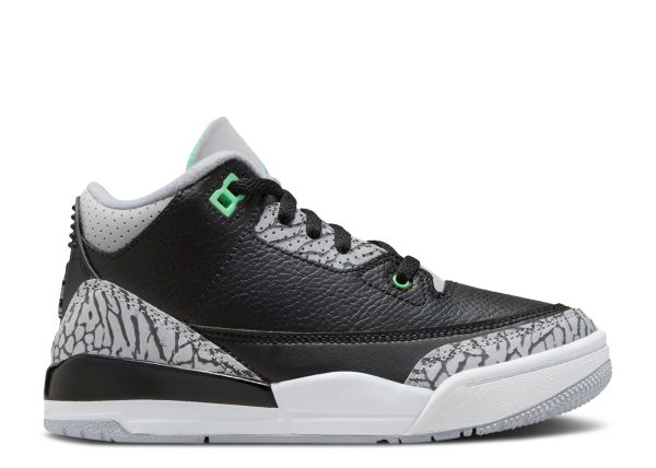 Jordan 3 Retro PS 'Green Glow'