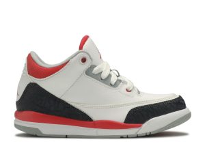 Jordan 3 Retro PS 'White Fire Red' 2013