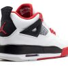 Jordan 4 Retro GS 'Fire Red' 2012