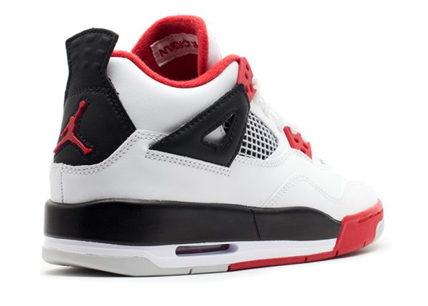Jordan 4 Retro GS 'Fire Red' 2012