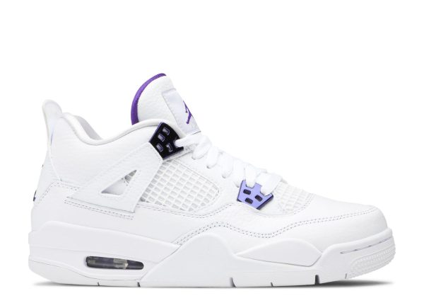 Jordan 4 Retro GS 'Purple Metallic'