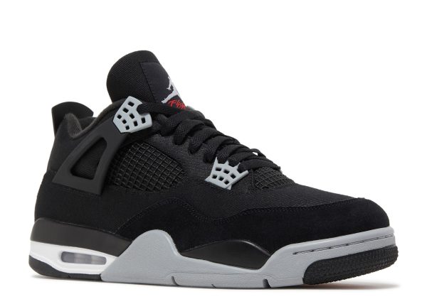 Jordan 4 Retro SE 'Black Canvas'