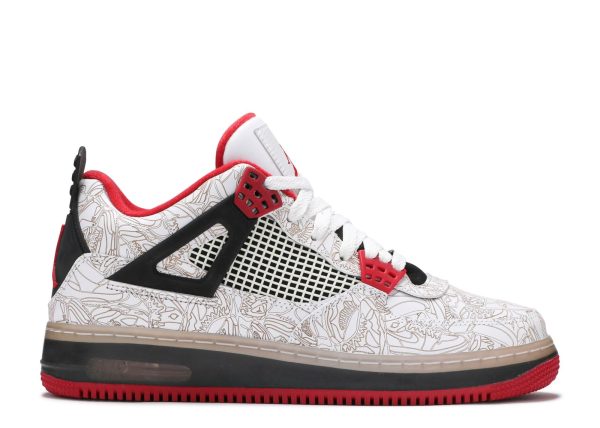 Jordan Fusion 4 Premier 'White Laser'