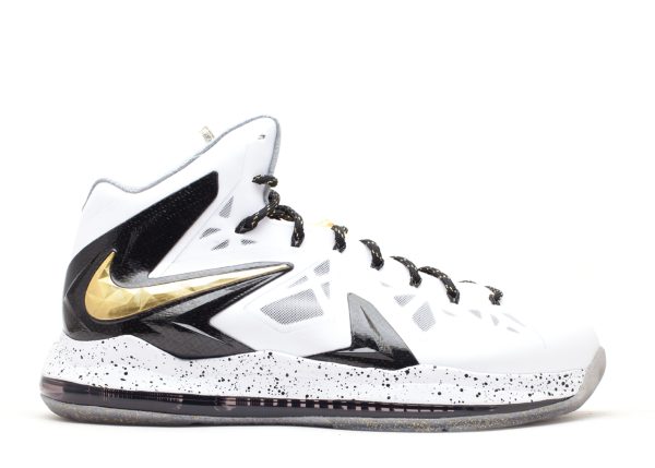 LeBron 10 P.S. Elite+ 'White Gold Black'