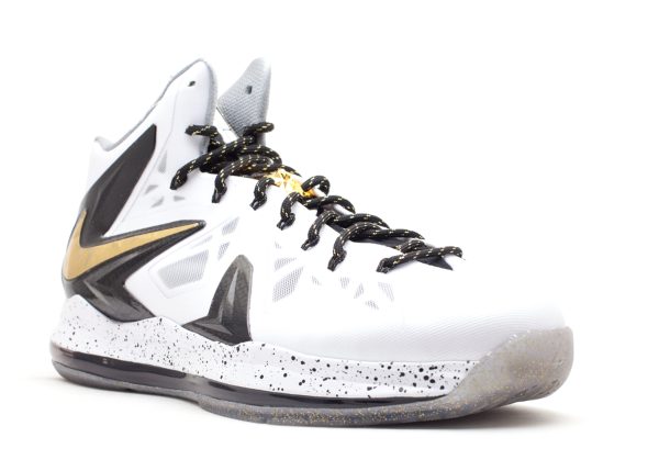 LeBron 10 P.S. Elite+ 'White Gold Black'