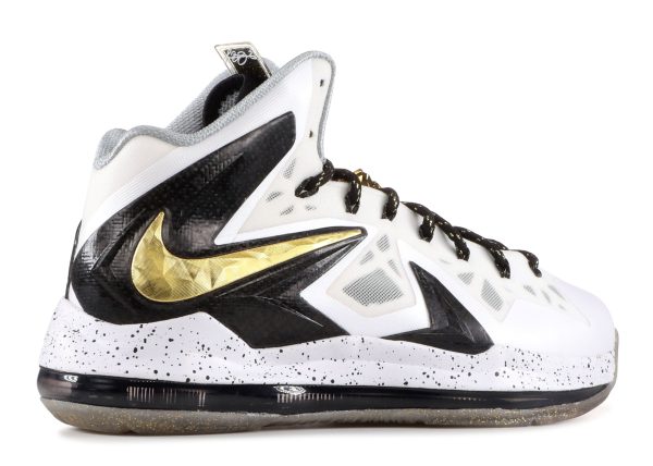 LeBron 10 P.S. Elite+ 'White Gold Black'