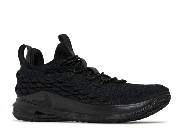 LeBron 15 Low 'Triple Black'