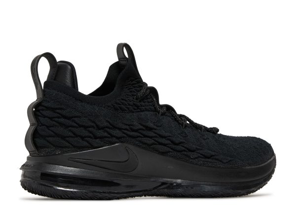 LeBron 15 Low 'Triple Black'