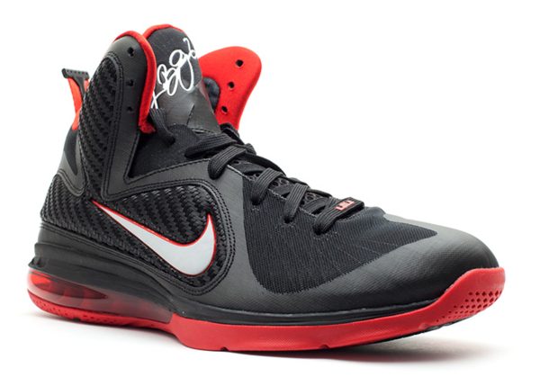 LeBron 9 'Black White Red'