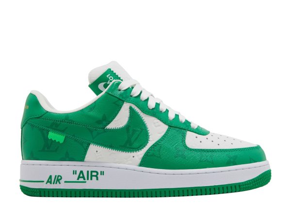 Louis Vuitton x Air Force 1 Low 'White Gym Green'