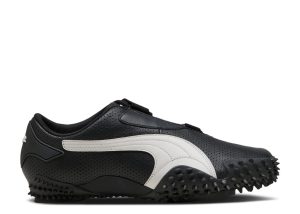 Mostro 'Perforated Leather Pack - Black White'