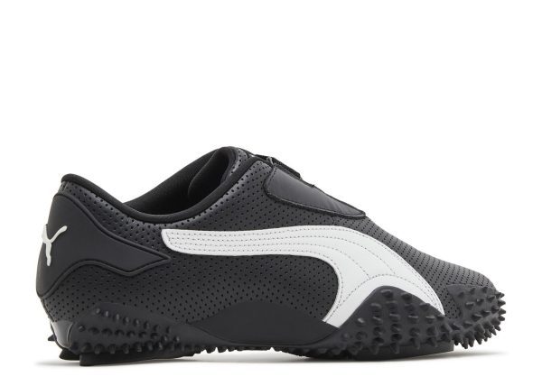 Mostro 'Perforated Leather Pack - Black White'