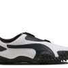Mostro 'Perforated Leather Pack - White Black'