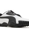 Mostro 'Perforated Leather Pack - White Black'