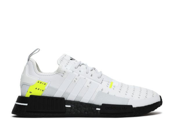 NMD_R1 'All Over Logo - White Team Solar Yellow'