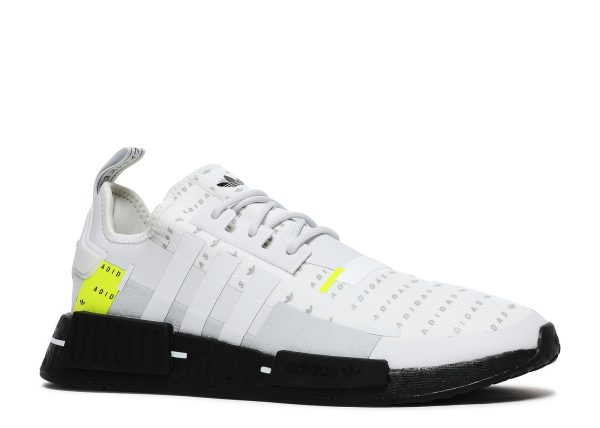 NMD_R1 'All Over Logo - White Team Solar Yellow'